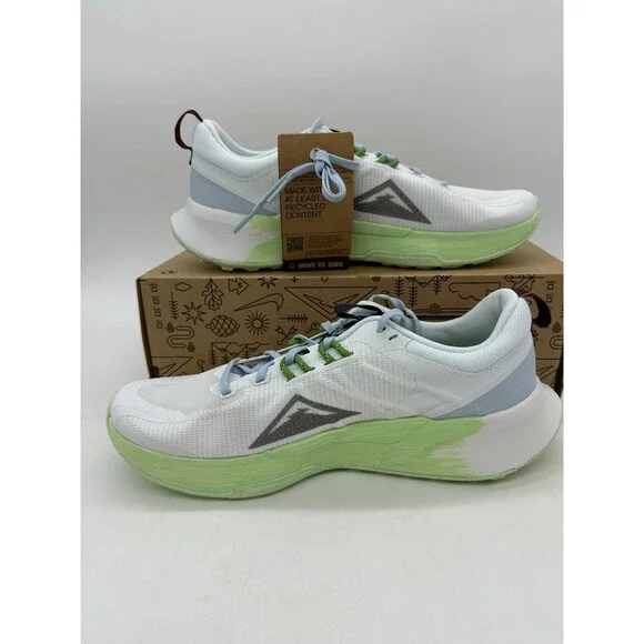 Nike Juniper Trail 2 Women's size 11 White Green Athletic Shoes DM0821 103 - Picture 2 of 6